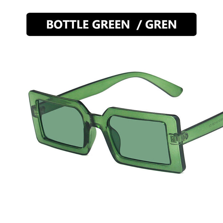 Women's square sunglasses with modern, wide frame and protective UV filter Kalsten