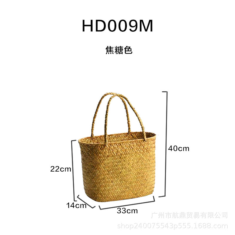 Women's Natural Woven Tote Kalsten