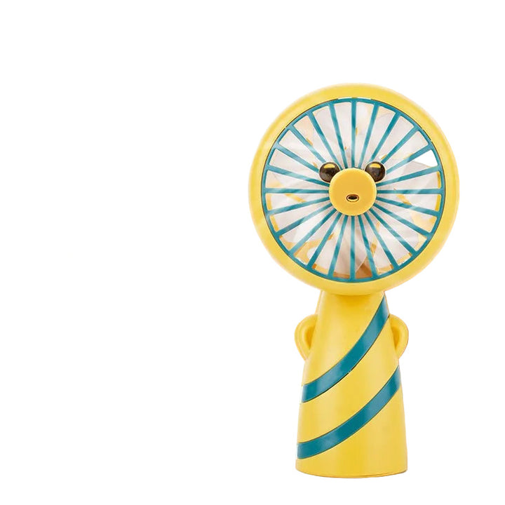Women's Portable Mini Hand Fan in Cute Bear Design Kalsten