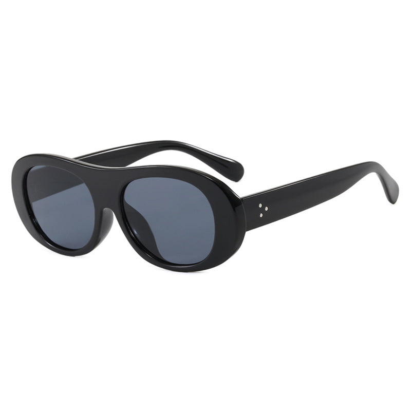 Women's fashionable oversized sunglasses with elegant tortoiseshell pattern Kalsten