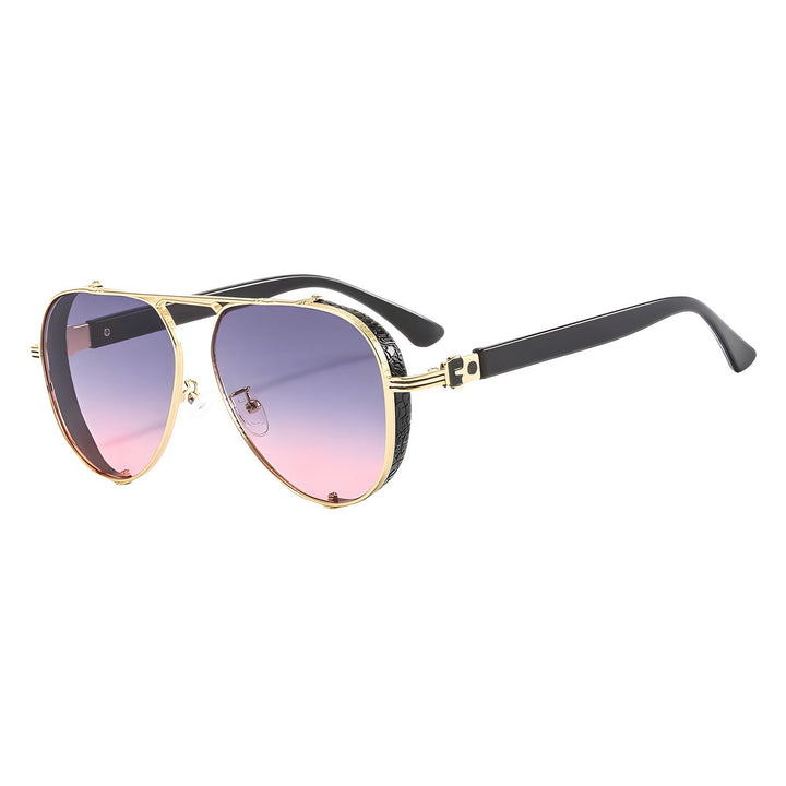 Women's fashionable sunglasses with innovative retro-futuristic design Kalsten