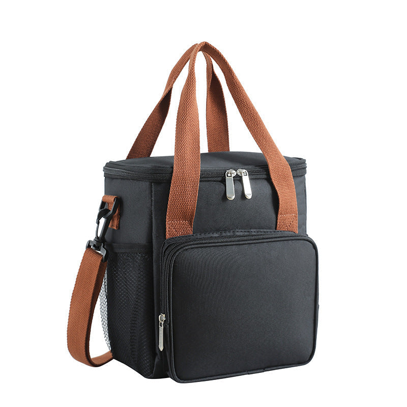 Women's cooler bag with insulated interior and additional compartment Kalsten