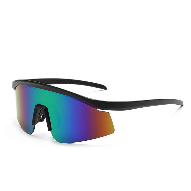 Unisex nan sporty wraparound sunglasses with polarized lenses and non-slip nose pad Kalsten