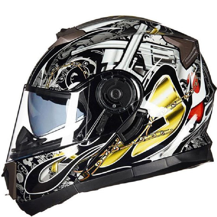 Full-Face Motorcycle Helmet with Advanced Ventilation Kalsten