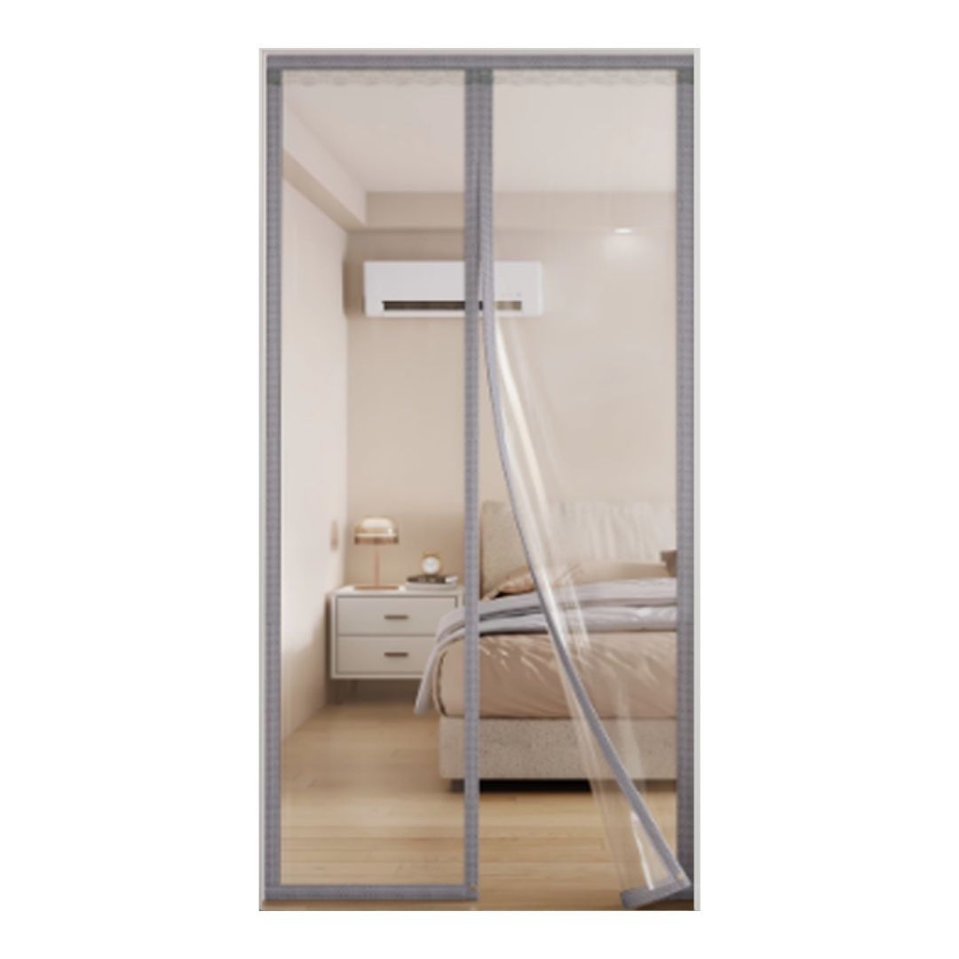 Women's Transparent Sliding Door Curtain Kalsten
