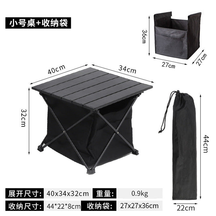 Foldable Camping Table With Versatile Applications Kalsten