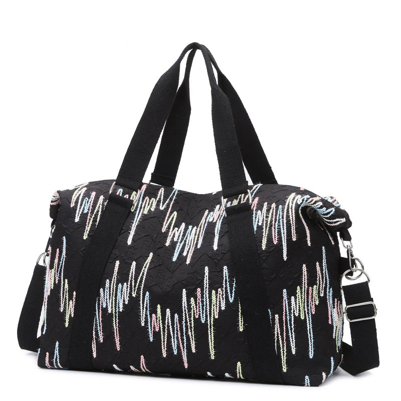 Multifunctional sports and travel bag with creative texture Kalsten