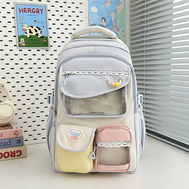Functional Multi-Pocket School Backpack