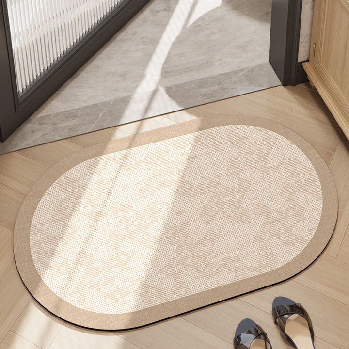 Marble Pattern Bath Mat Kalsten