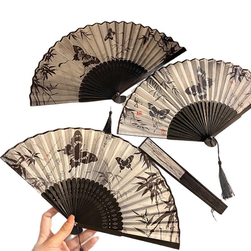 Handmade Fan with Elegant Butterfly Design Kalsten