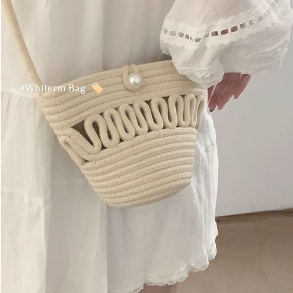 Women’s Fashion Basket Bag with Unique Structure Kalsten