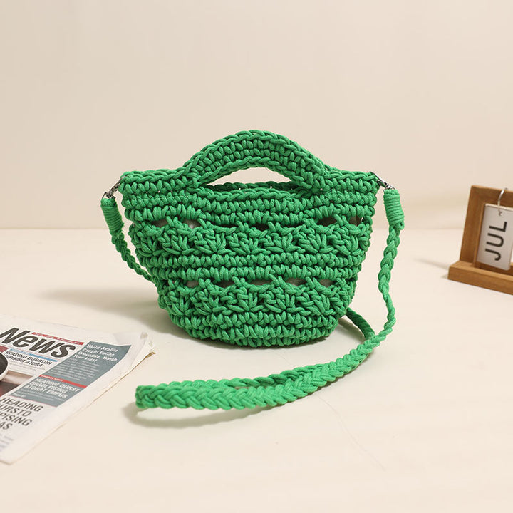 Handcrafted macrame shoulder bag with unique design Kalsten