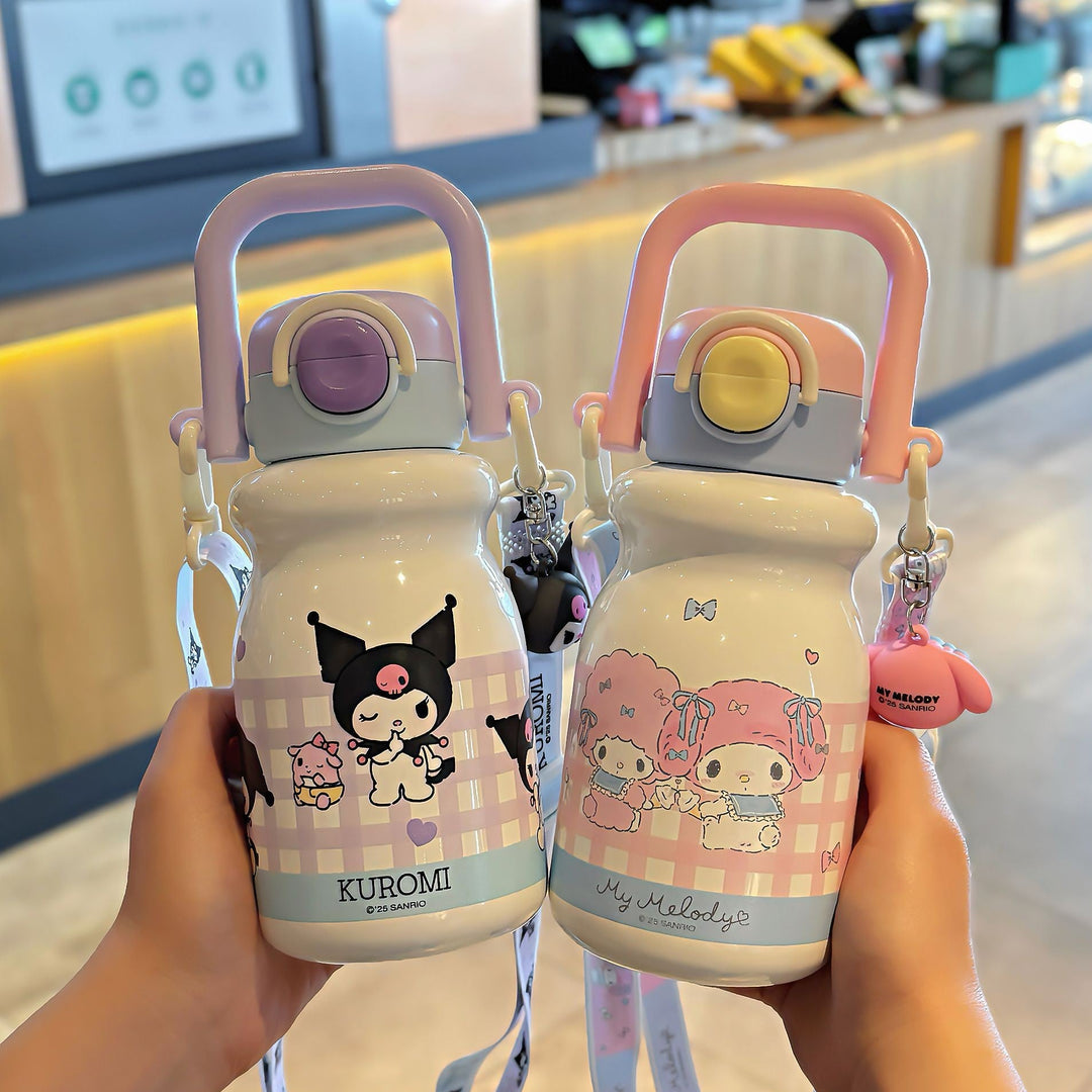 Women's water bottle with stylish Kuromi design Kalsten
