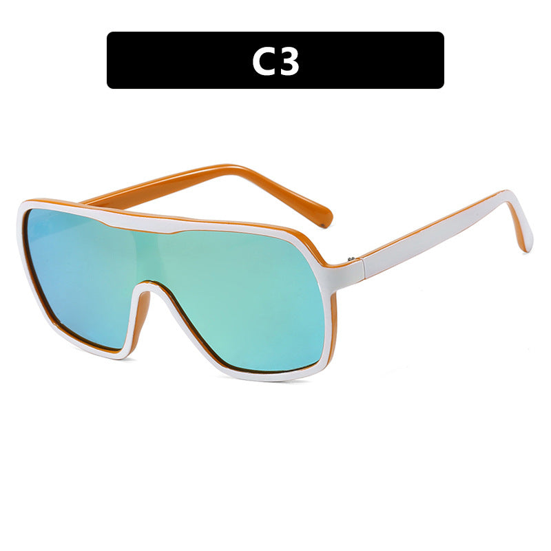 Women oversized sunglasses with wide frame Kalsten