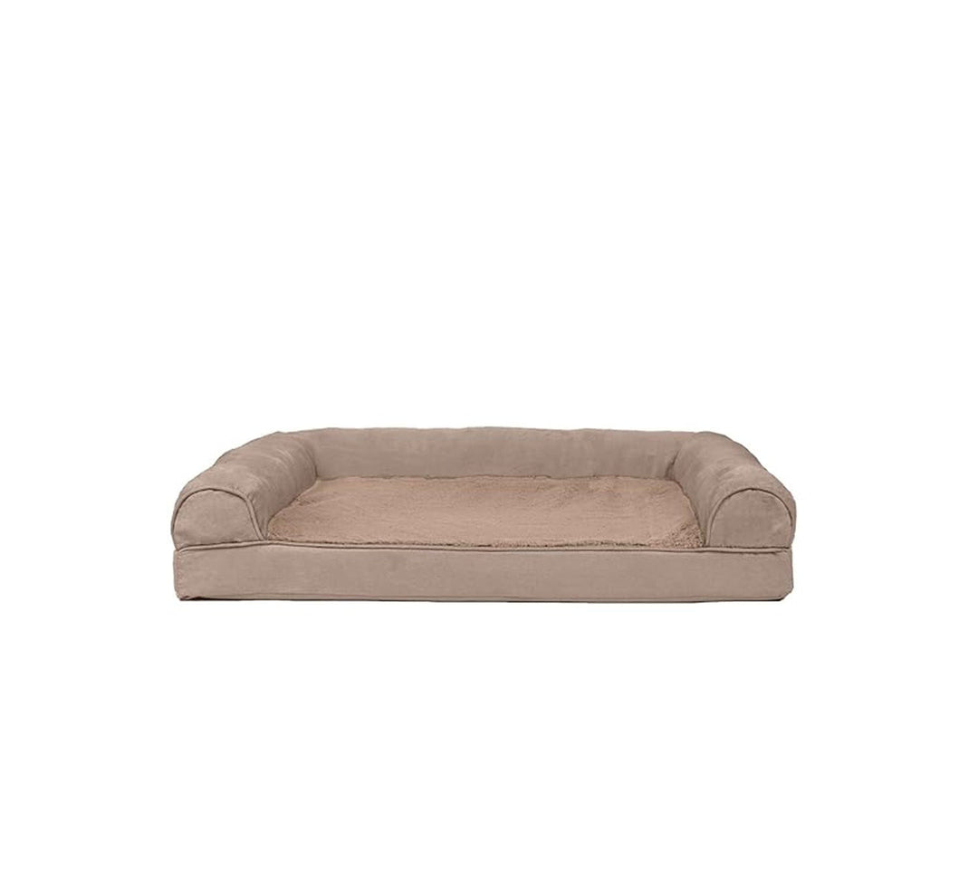 Plush Bolstered Dog Bed