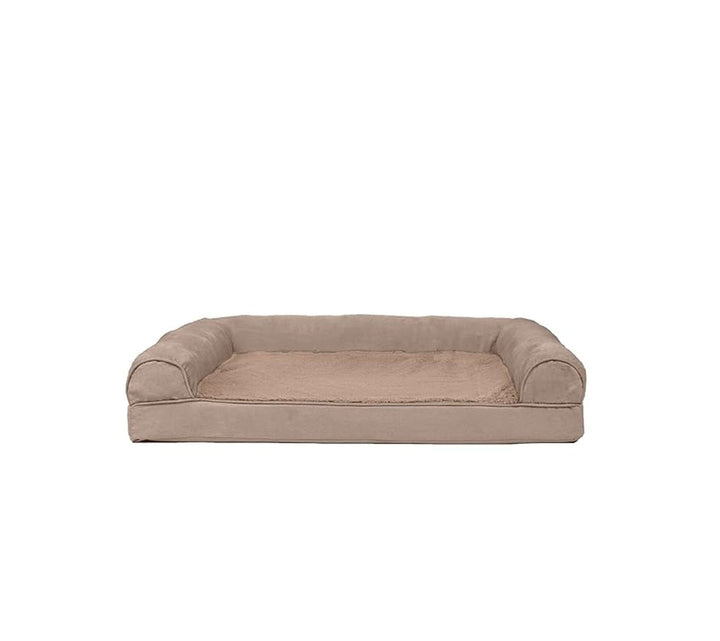 Plush Bolstered Dog Bed
