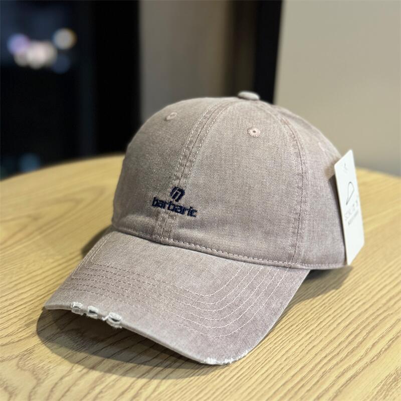 Men's Distressed Cotton Twill Baseball Cap Kalsten