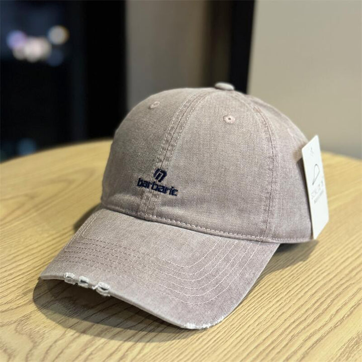 Men's Distressed Cotton Twill Baseball Cap Kalsten