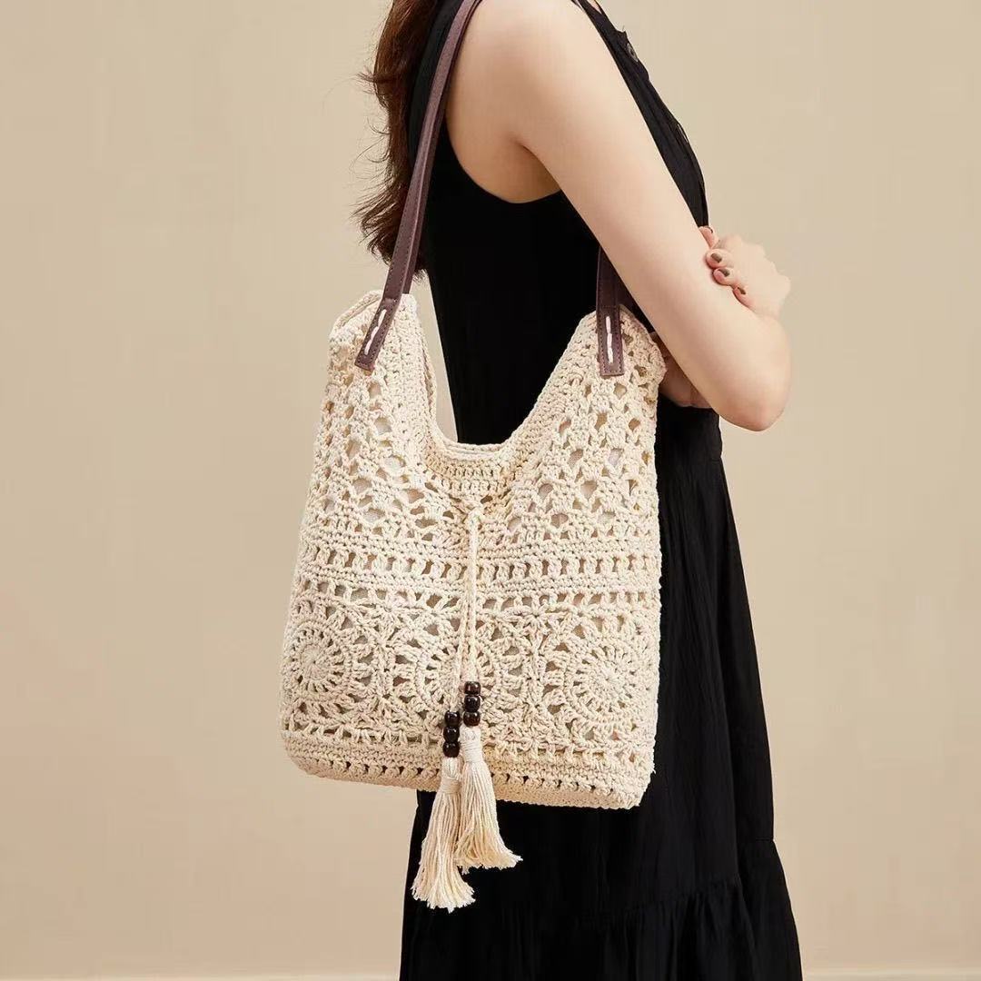 Handmade Macrame Beach Bag Kalsten