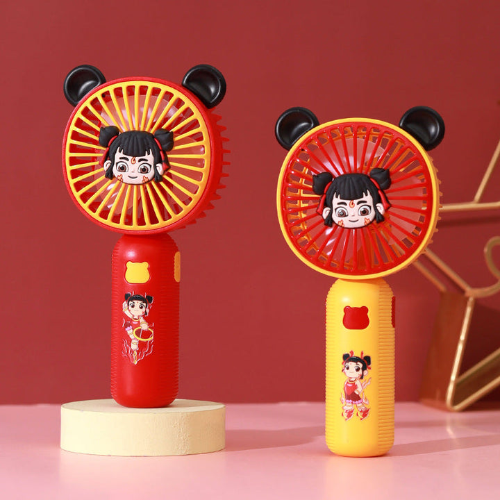 Unisex Portable Handheld Fan in Child-Friendly Design Kalsten