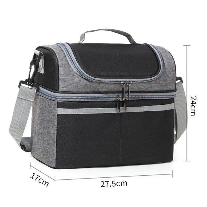 Women's insulated picnic lunch bag with multiple compartments Kalsten