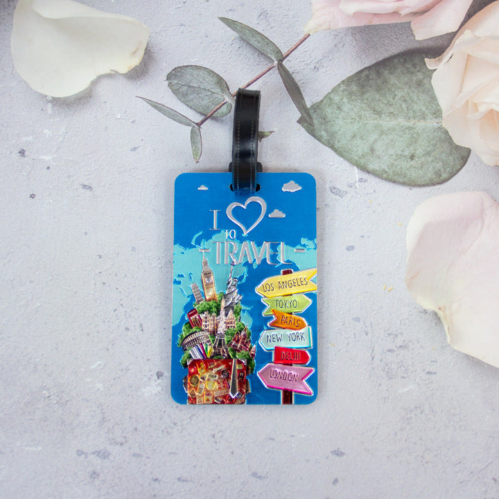 Artistic Travel Luggage Tag Kalsten