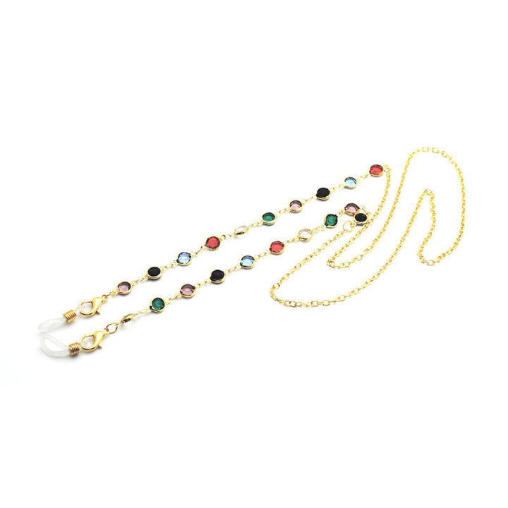 Decorative Gemstone Eyewear Chain Kalsten