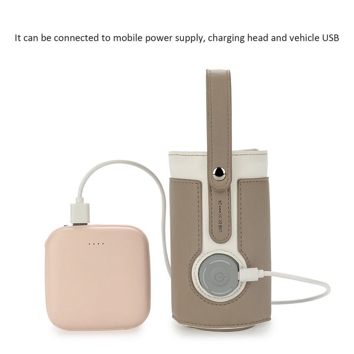 Elegant and Functional Bottle with Leather Sleeve Kalsten