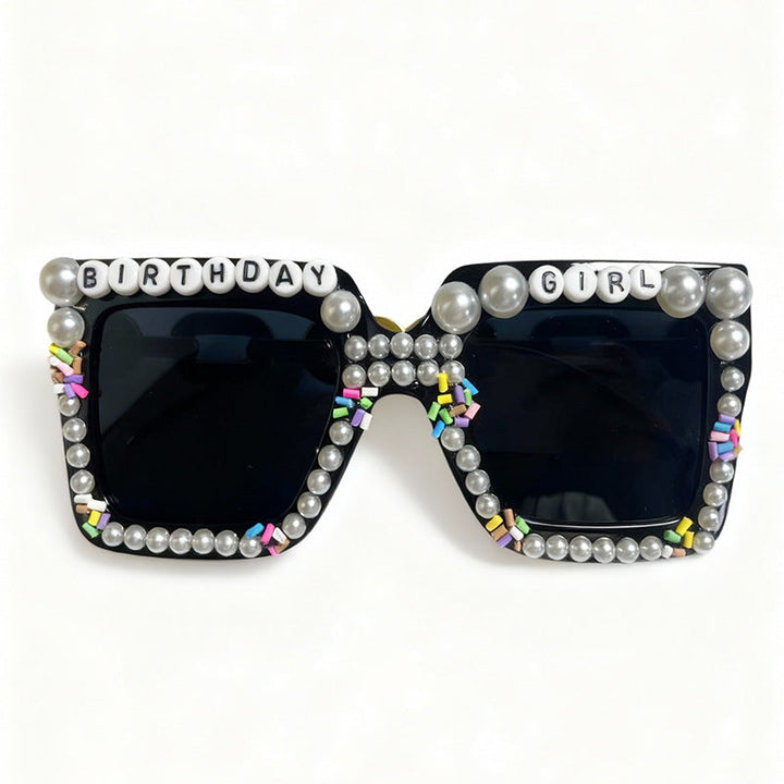 Playful Birthday-Themed Statement Sunglasses Kalsten
