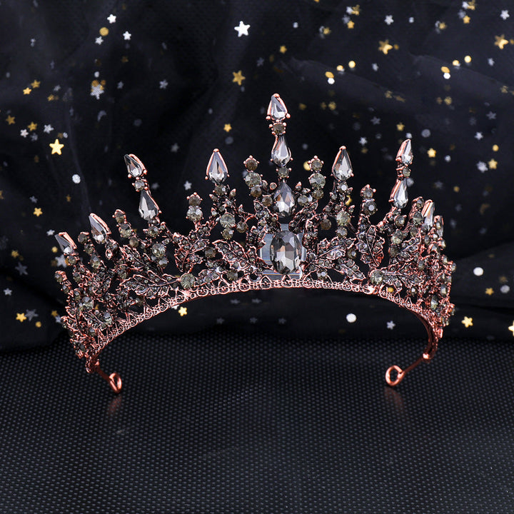 Women Elegant Tiara with Sparkling Crystals Kalsten