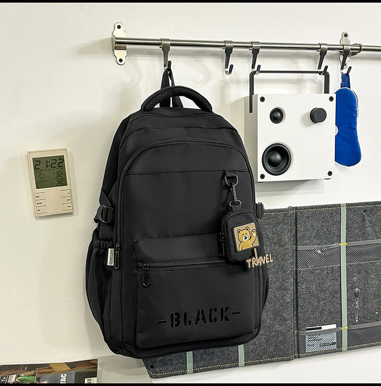 Multi-Compartment Casual Travel School Backpack