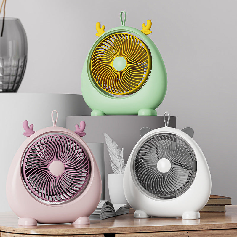Unisex table fan with cute design Kalsten