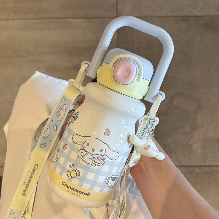 Women's water bottle with stylish Kuromi design Kalsten