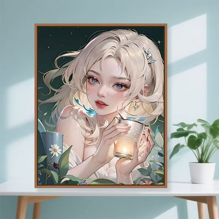Enchanted Dreamy Portrait Canvas Art Kalsten