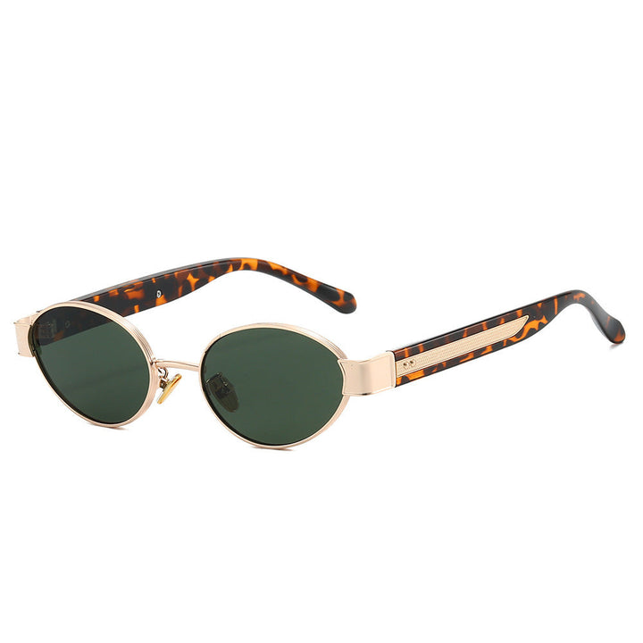 Women's sunglasses in a modern, oval frame with harmonious color play Kalsten