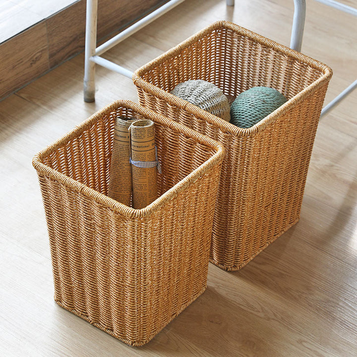 Unisex Rectangular Woven Waste Bin Kalsten