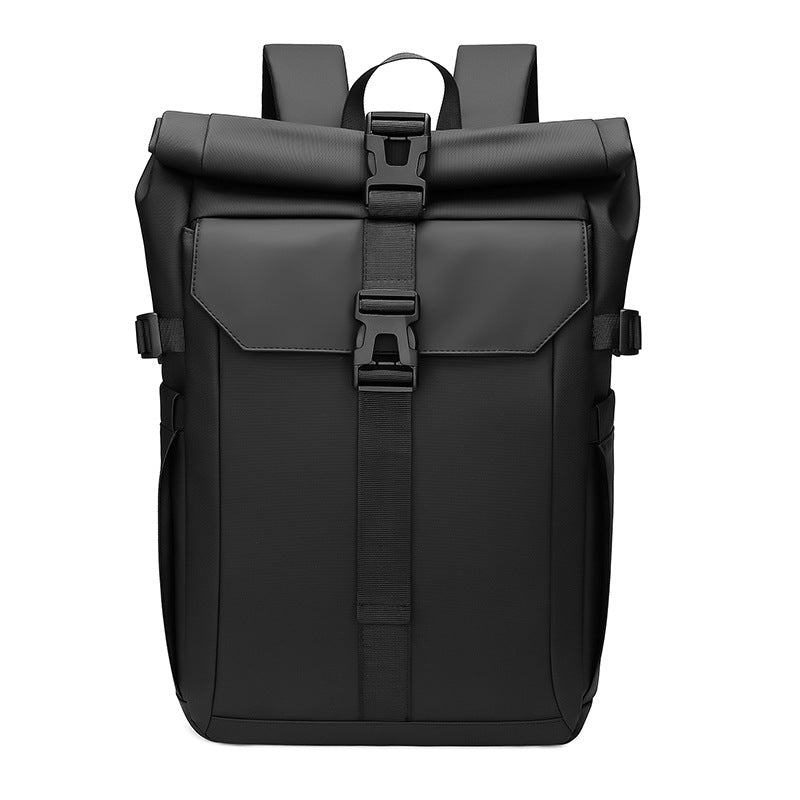 Robust rolltop backpack with ergonomic carrying system and versatile storage space Kalsten