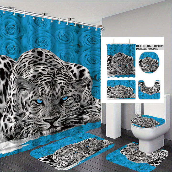 Artistic Floral Theme Bathroom Décor Set Kalsten