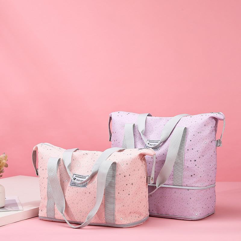 Stylish Multi-Pocket Travel Tote Bag Acalora