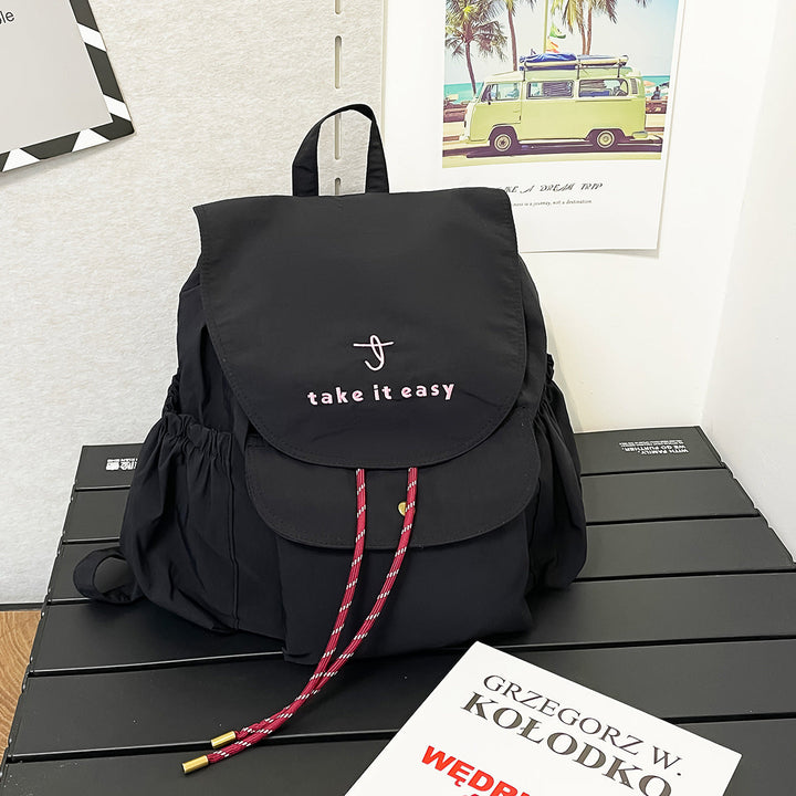 Casual Drawstring Closure Backpack Kalsten