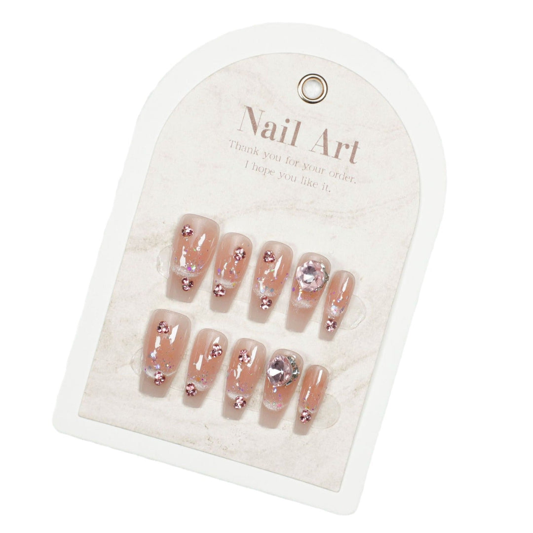 Decorative Floral Press-On Nails Kalsten