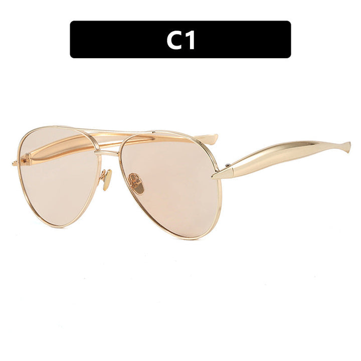 Women's pilot sunglasses with elegant accents and protective UV filter Kalsten