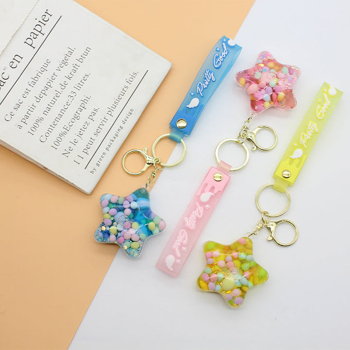 Unisex keychain with candy motif Kalsten