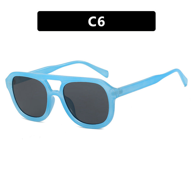 Women's fashionable sports sunglasses with wide, flexible frame Kalsten