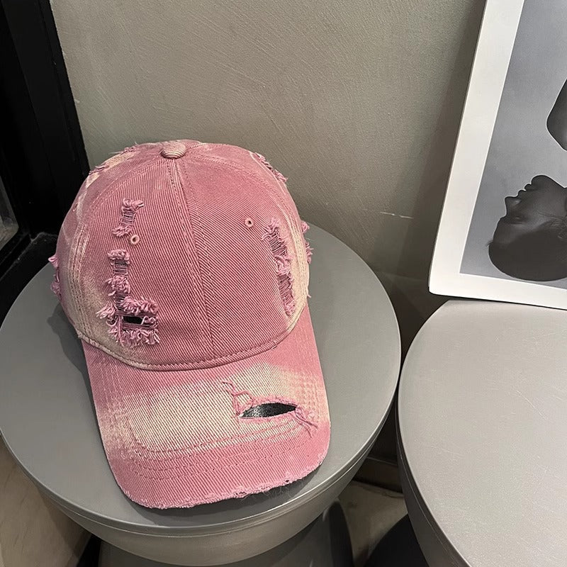 Men's Distressed Denim Cap Kalsten 1784188541