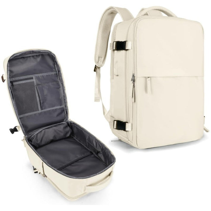 Unisex Multifunctional Travel Suitcase Backpack with Separate Shoe Compartment Kalsten
