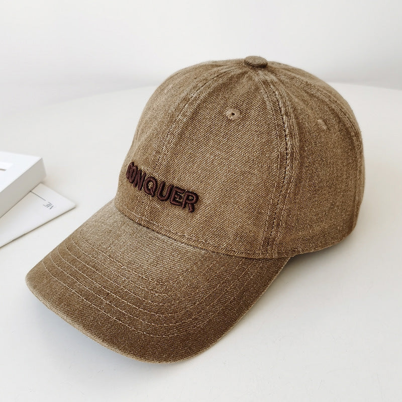 Women's Embroidered Casual Denim Cap Kalsten