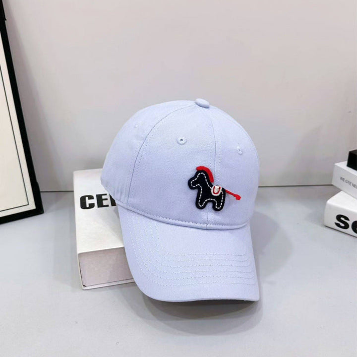 Women's Playful Embroidered Pony Baseball Cap Kalsten