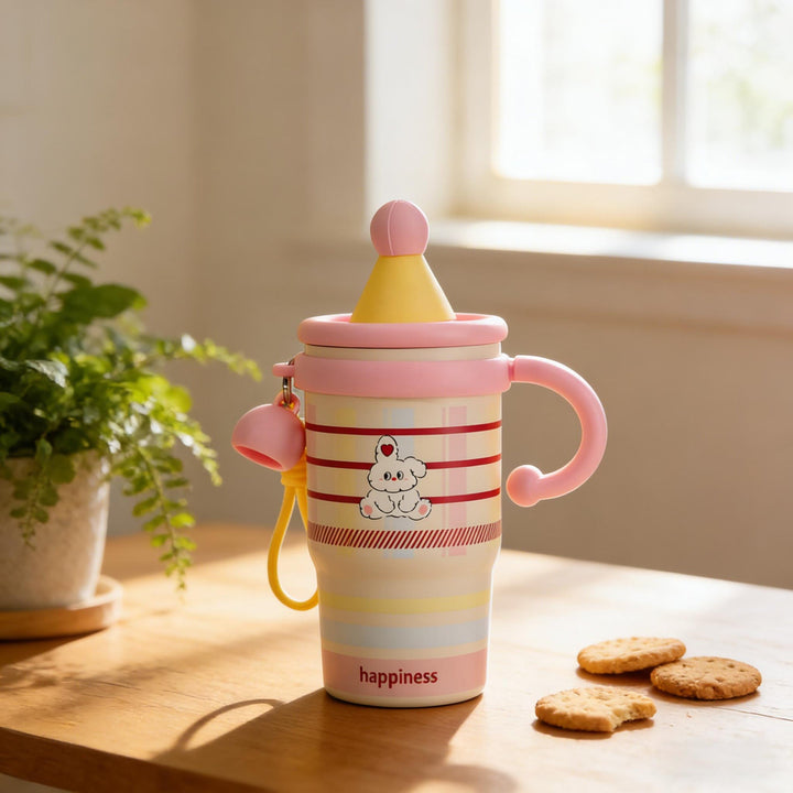 Ladies colorful and creative drinking cups with lid Kalsten