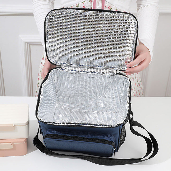 Insulated cooler bag with practical compartments Kalsten